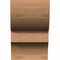 Ekena Millwork Ridgewood Smooth Rafter Tail, Western Red Cedar, 3 1/2"W x 6"H x 18"L RFT04X06X18RID00SWR - alternate 2